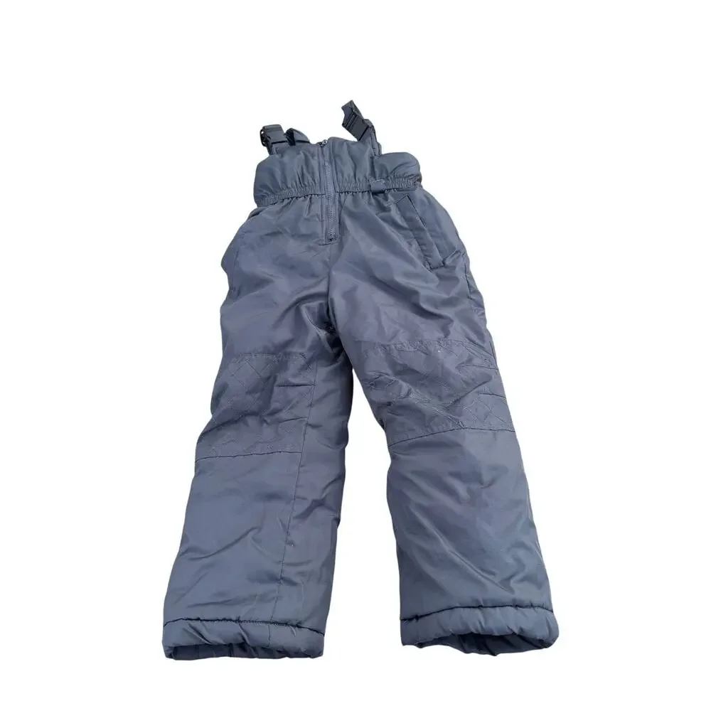 Rugged Bear Boy's Coat and Snowpants Set - Yellow/Gray - Size 4/5